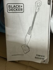 BLACK+DECKER 2-in-1 Dampfbesen
