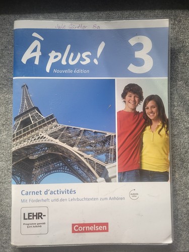 Plus carnet - a, plus!