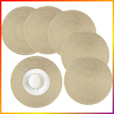 Platzsets 6er Set Rund