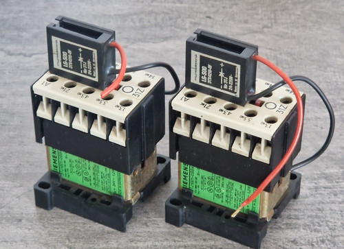 Siemens hilfsschütz - 2x,