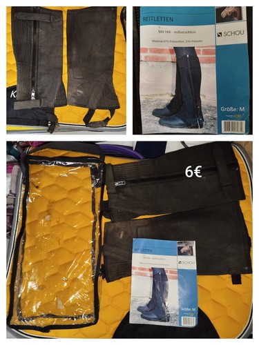 Reitletten chaps schwarz - reitletten/chaps,,