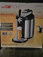 Clatronic BZ 3740 Bierzapfanlage 5L +5 Patronen Rechnung 05/2024