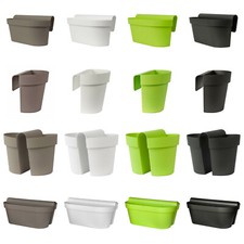 4 Farben Hängetopf Gelängertopf Blumenkasten Blumentopf Blumenkästen Hängetöpfe