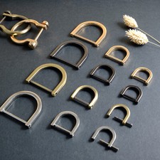 D-Ring mit Schraube Metall