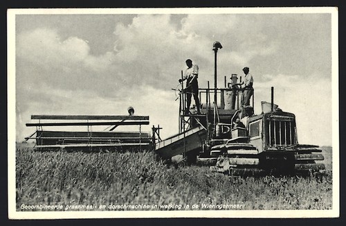 Caterpillar mähdrescher - ak,
