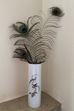 Kaiser Vase Südsee Pfau Vogel