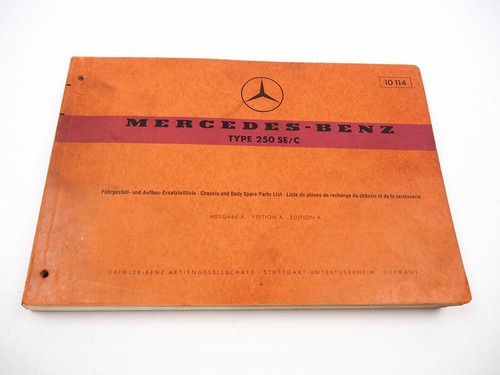 Orig mercedes benz 250se - mercedes, 250se/c