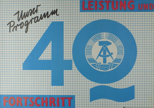 Plakat jahre ddr - 35,