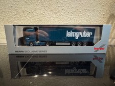 Herpa Actros Giga Leimgruber AG Schweiz Planzer Transport 40 Ft Container