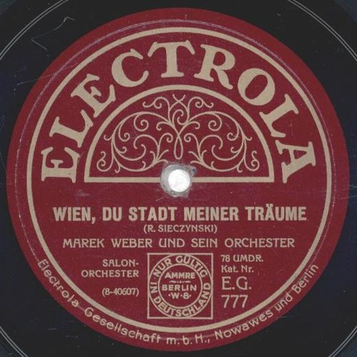 Marek weber wien - weber, stadt