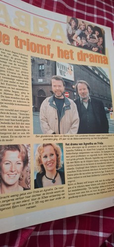 Abba magazine belge cindy - magazine,