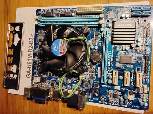 Board inkl cpu - board, gigabyte