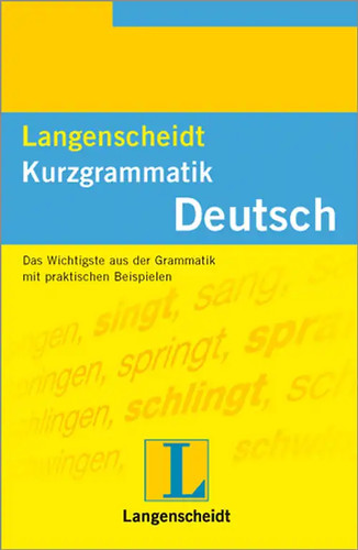 Langenscheidt kurzgrammatik - langenscheidt,