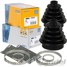 2x SPIDAN LÖBRO FALTENBALGSATZ ANTRIEBSWELLE passend für BMW 3er E46 8er E31 X5