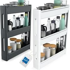 Nischenregal Bad Küchenregal Standregal Beistell Regal Rollwagen Nischenwagen