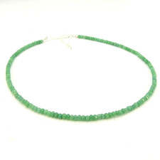 Zarte smaragd kette edelstein - smaragd-kette,