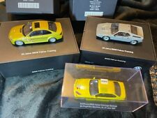 BMW Fahrertraining Sondermodelle 20 -25 -30 Jahre Fahrertraining Minichamps