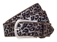 b.belt Cat Silver Belt W75