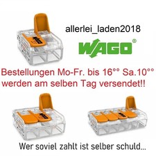 ?Wago® Klemmen Compact 221 - 412,413,415, 612,613,615, 2411,224,  2273-2401!?