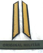 4x  Ärmelabzeichen Marine Gefreiter gold/blau Dienstgrad Rang Abzeichen Matrose 