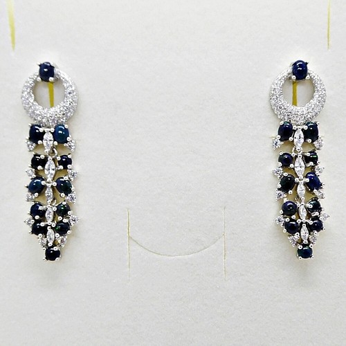 Schwarz opal cubic zirkonia - cubic,