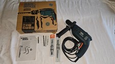 BLACK+DECKER KD577CRT 620W Schlagbohrmaschine 13 mm + Zubehör, OVP