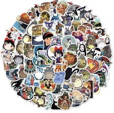 100x Studio Ghibli Totoro Sticker Hayao Miyazaki Aufkleber Anime Manga Geschenk
