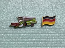 Pin  CLAAS LEXION 460 -  und Deutschland-Flagge