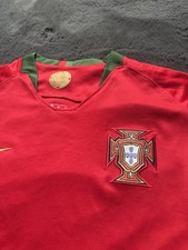 Nike Portugal Vintage Jersey Herren Größe M In Rot 2018 Russland CR7