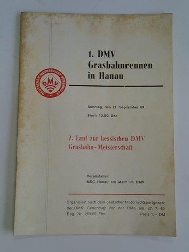 Dmv grasbahnrennen in hanau - grasbahnrennen,