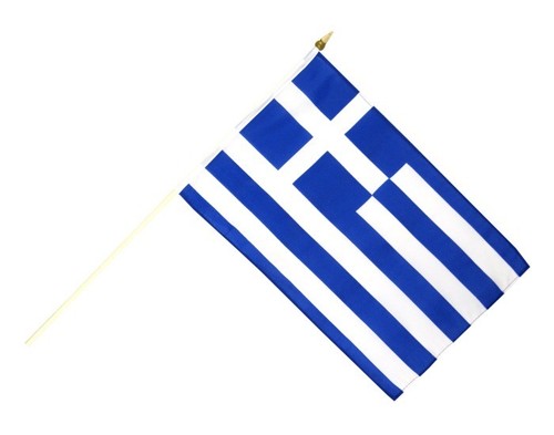Griechenland stockflagge - griechenland,