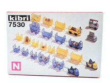 Kibri N 7530 Ausschmückung Bausatz Deko-Set Gepäckwagen