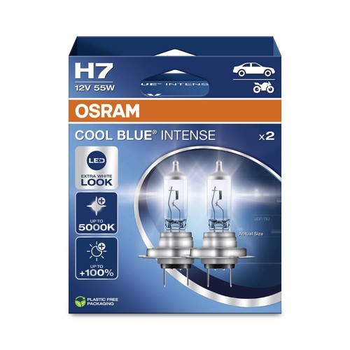 Osram cool blue - blue, intense