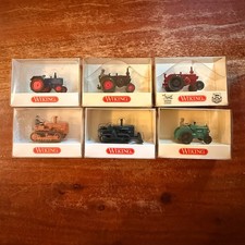 WIKING  Konvolut 6x HISTORISCHE Straßen- und  Baufahrzeuge gemischt 1/87 H0 OVP