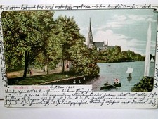 Chemnitz schlossteich alte - chemnitz., schlossteich.