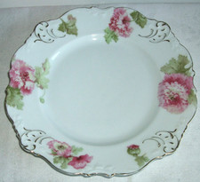 4 antike Jugendstilteller