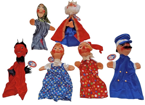 Kersa handpuppen set - handpuppen, –