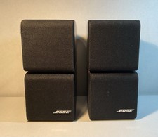 2 BOSE Doppel-Cube Lautsprecher Acoustimass Lifestyle Schwarz.