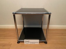 #4 USM Haller Beistelltisch Würfel 35x35x35 graphitschwarz RAL9011 mit MwSt