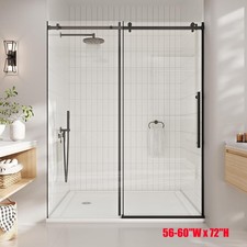 56-60"W x 72"H Frameless