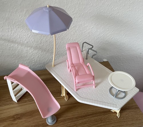 Barbie happy family pool - happy, party