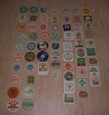 ♥ ♥ alte DDR Bierdeckel Sammlung 64 Stück ♥