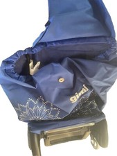 gimi TRIS Einkaufstrolley Blau/weiß, Einkaufswagen Trolley Gebraucht ?