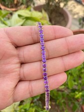 Amethyst Tennis Armband 925