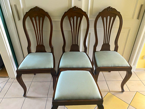 Antikes stuhl set tlg - stuhl-set, 4-tlg