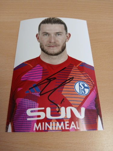 Signiertes foto loris karius - signiertes,
