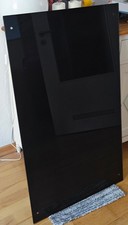 Melko - Spritzschutz Küchenrückwand  6 mm ESG-Sicherheitsglas  100x60cm Schwarz