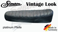 Simson Sitzbankbezug - Dresden - platinum Pfeife