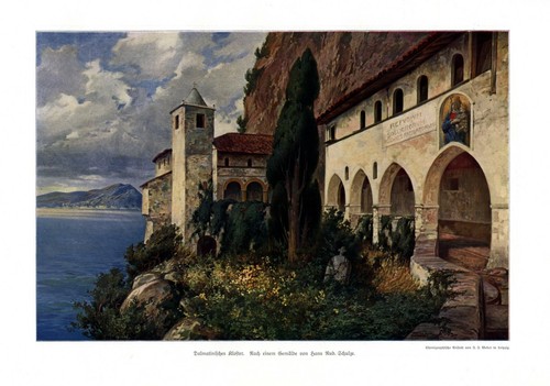 Dalmatien kloster - kloster, xl