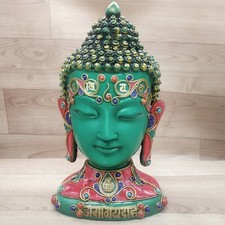 Buddha Kopf Statue mit